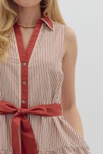 GIGI STRIPED DRESS