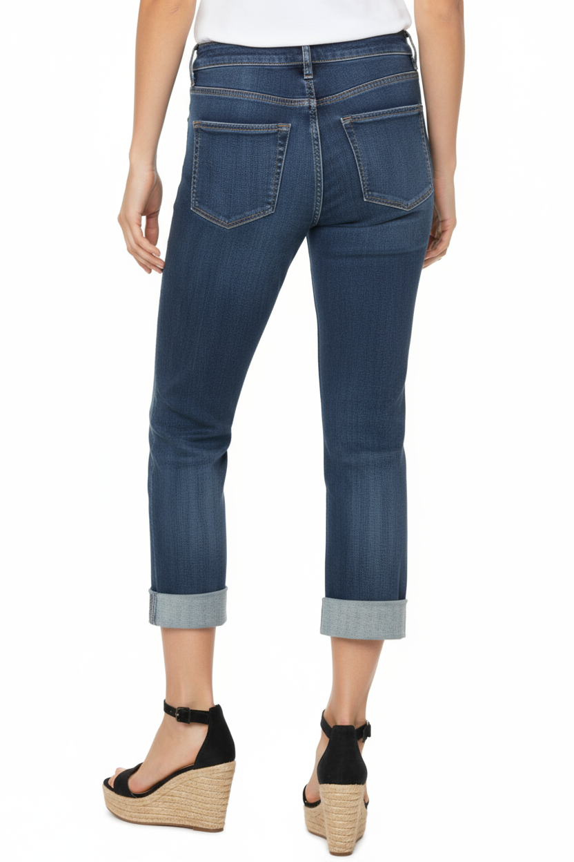 charlie crop wide rolled cuff 24"