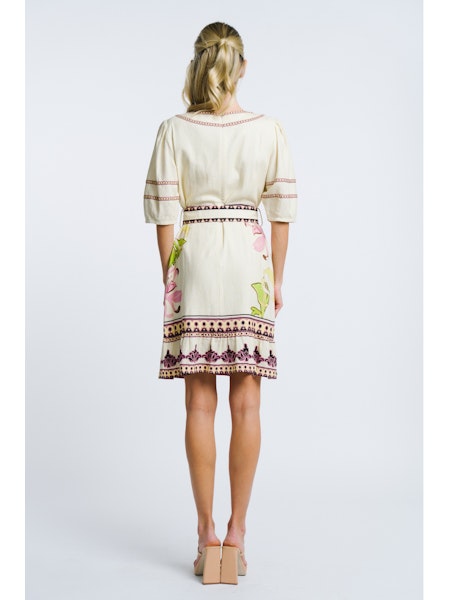 Ivy Floral Printed Mini Dress