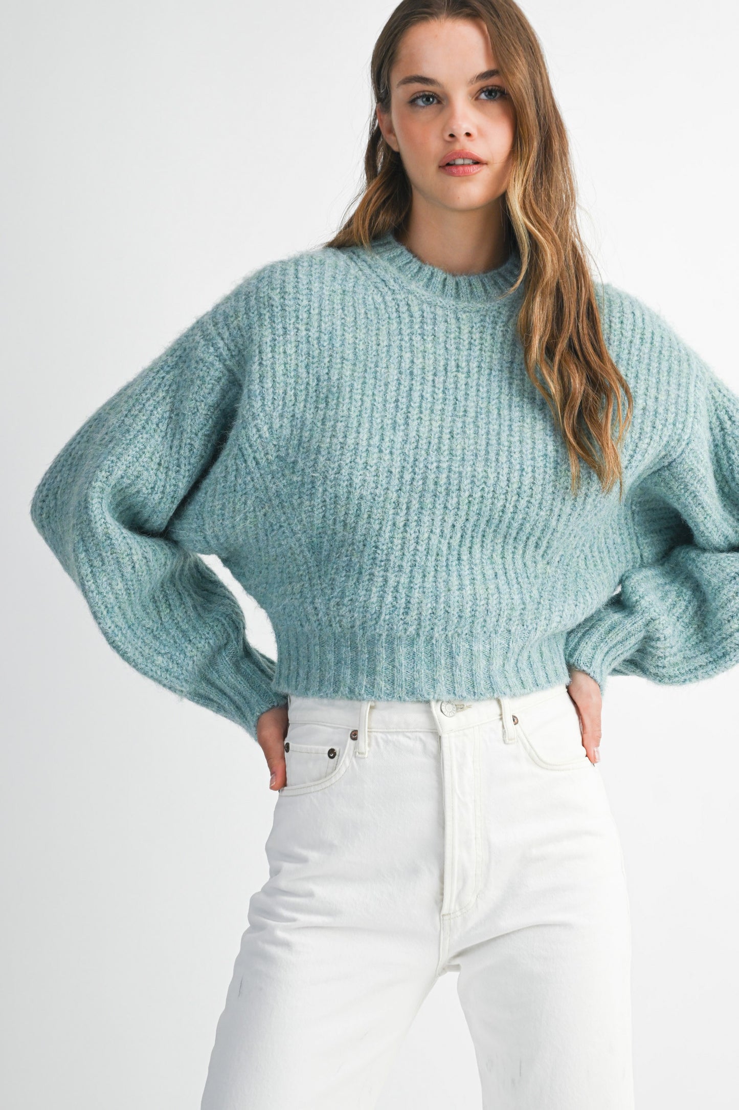 SERENA CHUNKY KNIT SWEATER
