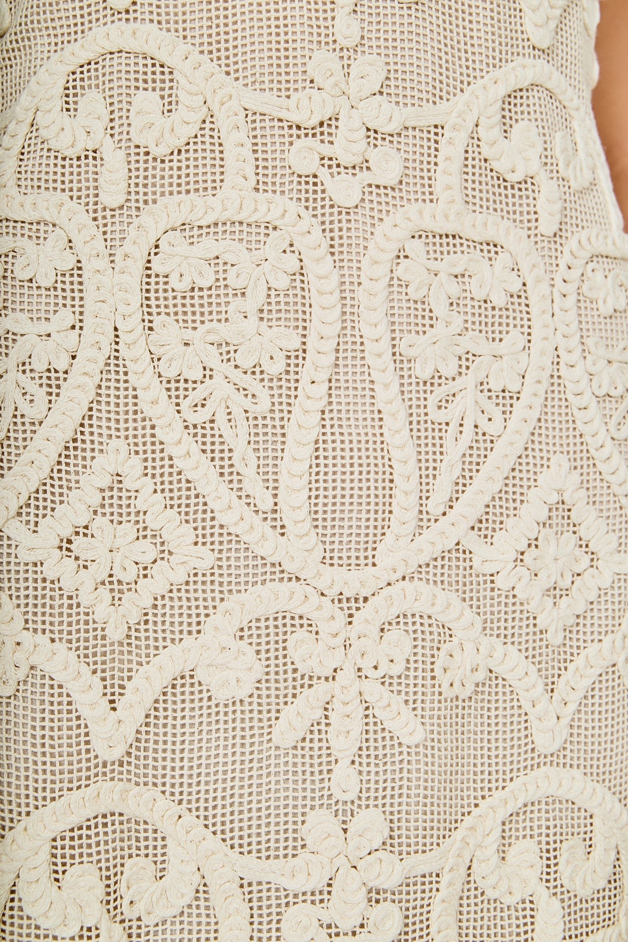 Tiffany Textured Sleeveless Maxi Dress