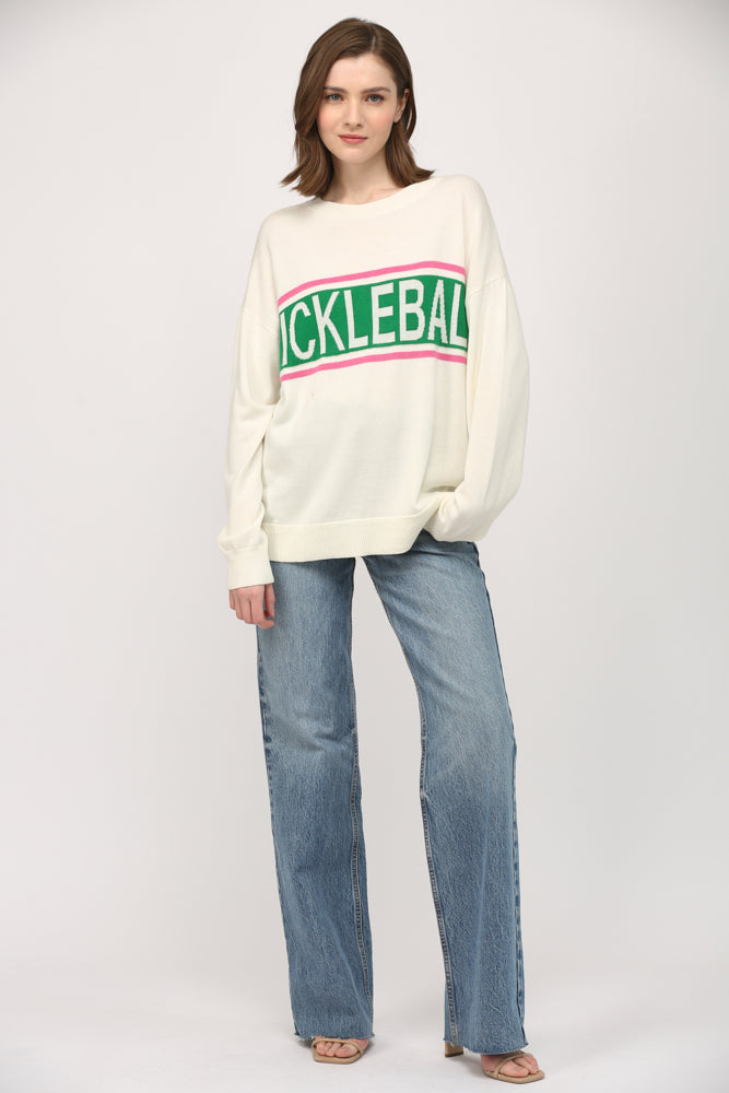 PICKLEBALL SWEATER