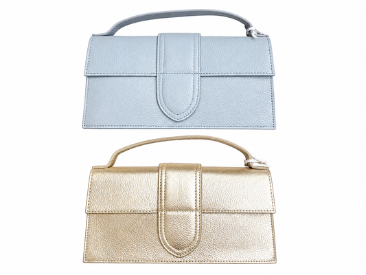 GENUINE ITALIAN LEATHER SATCHEL BAG