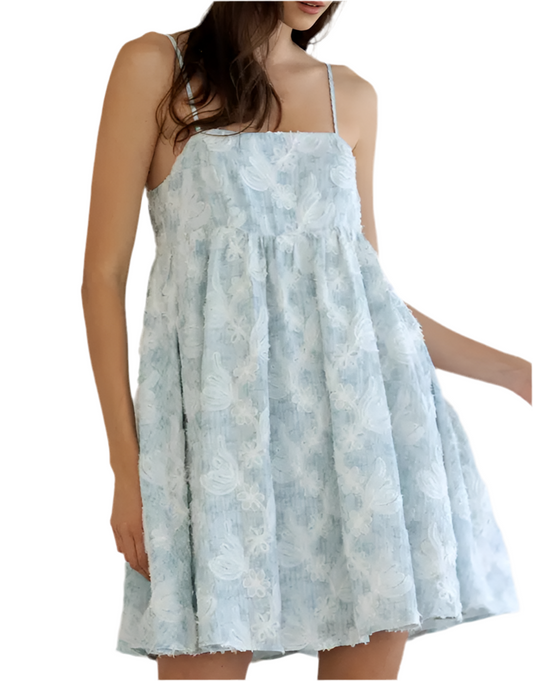 KLARA TEXTURED MINI DRESS