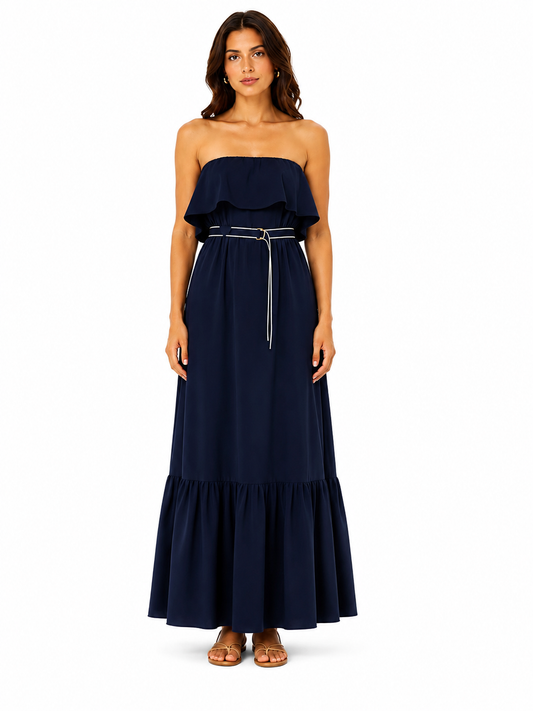 Como Strapless Dress