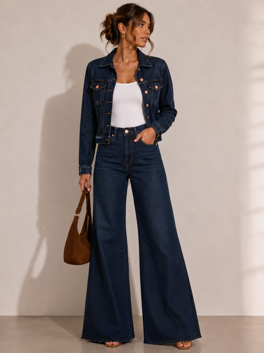 FIONA HIGH RISE RAW CUT HEM