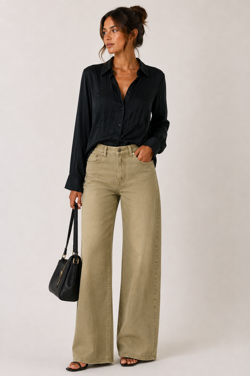Kit hr relaxed wide leg