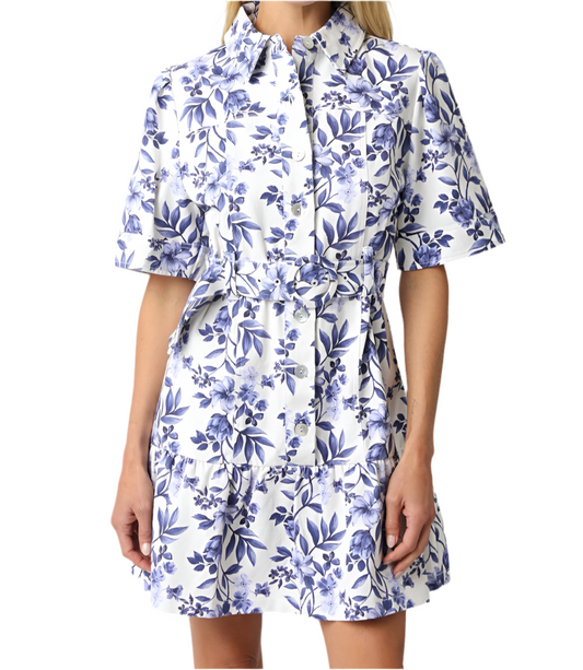 ELINA FLORAL DRESS