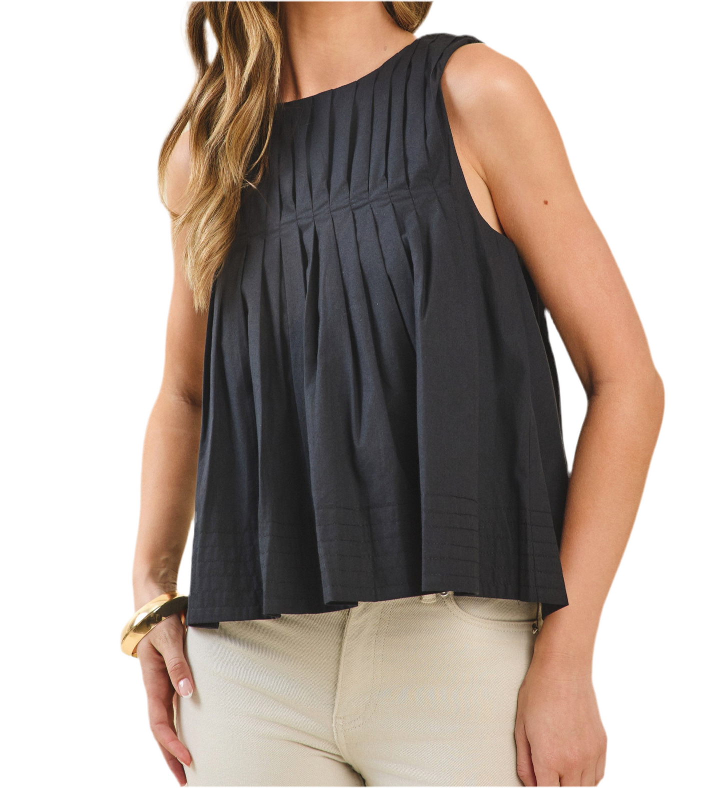 Summer High Low Sleeveless Top
