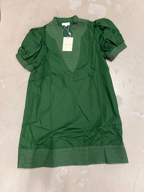 JANEY MAY  PULLOVER MINI DRESS