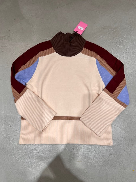JASMINE COLORBLOCKED SWEATER