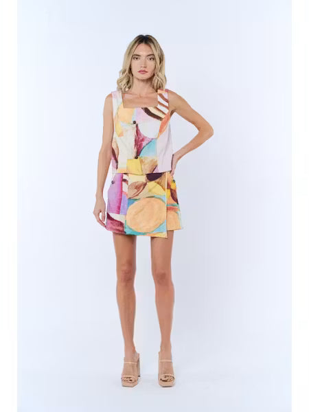 Yesika Scalloped Front Top