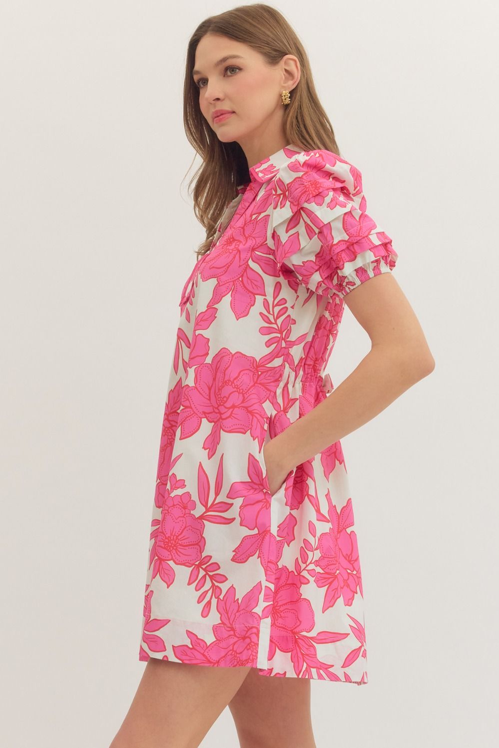 LEGALLY PINK FLORAL MINI