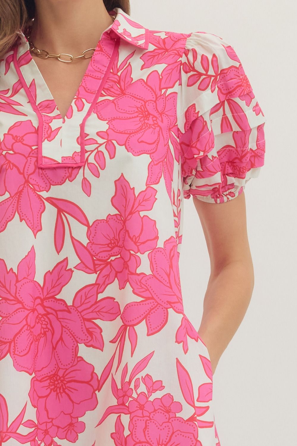 LEGALLY PINK FLORAL MINI