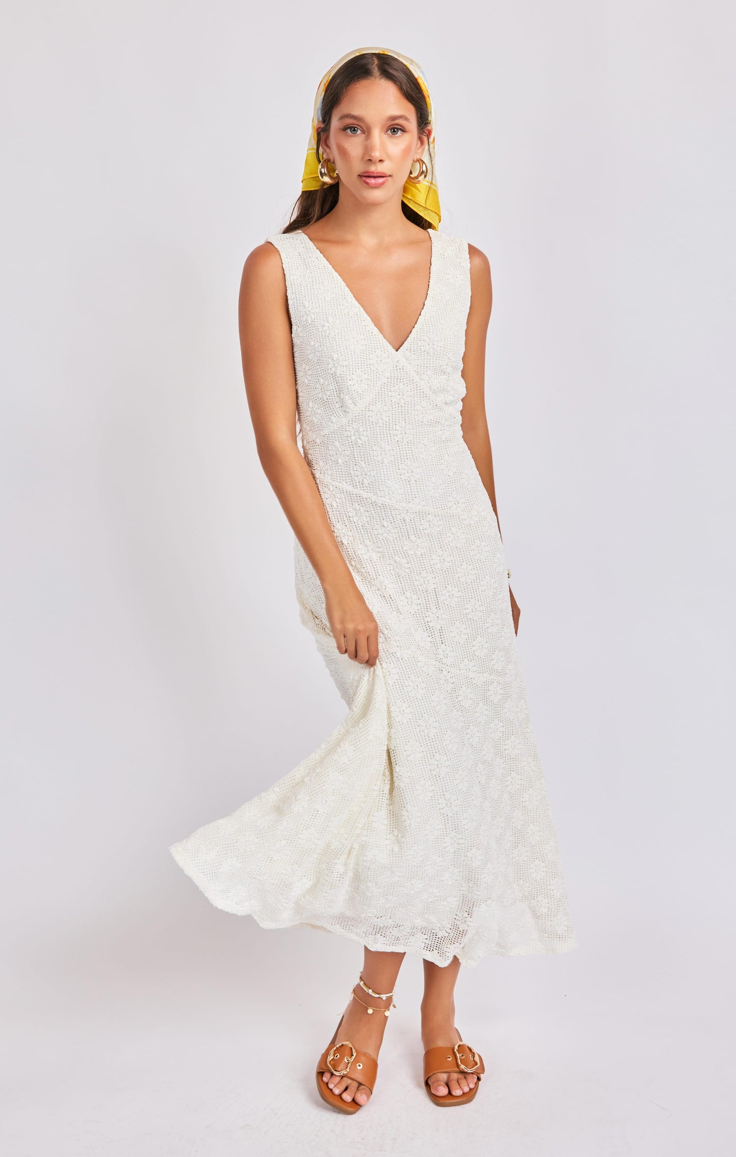 CORDELIA STRETCH LACE DRESS