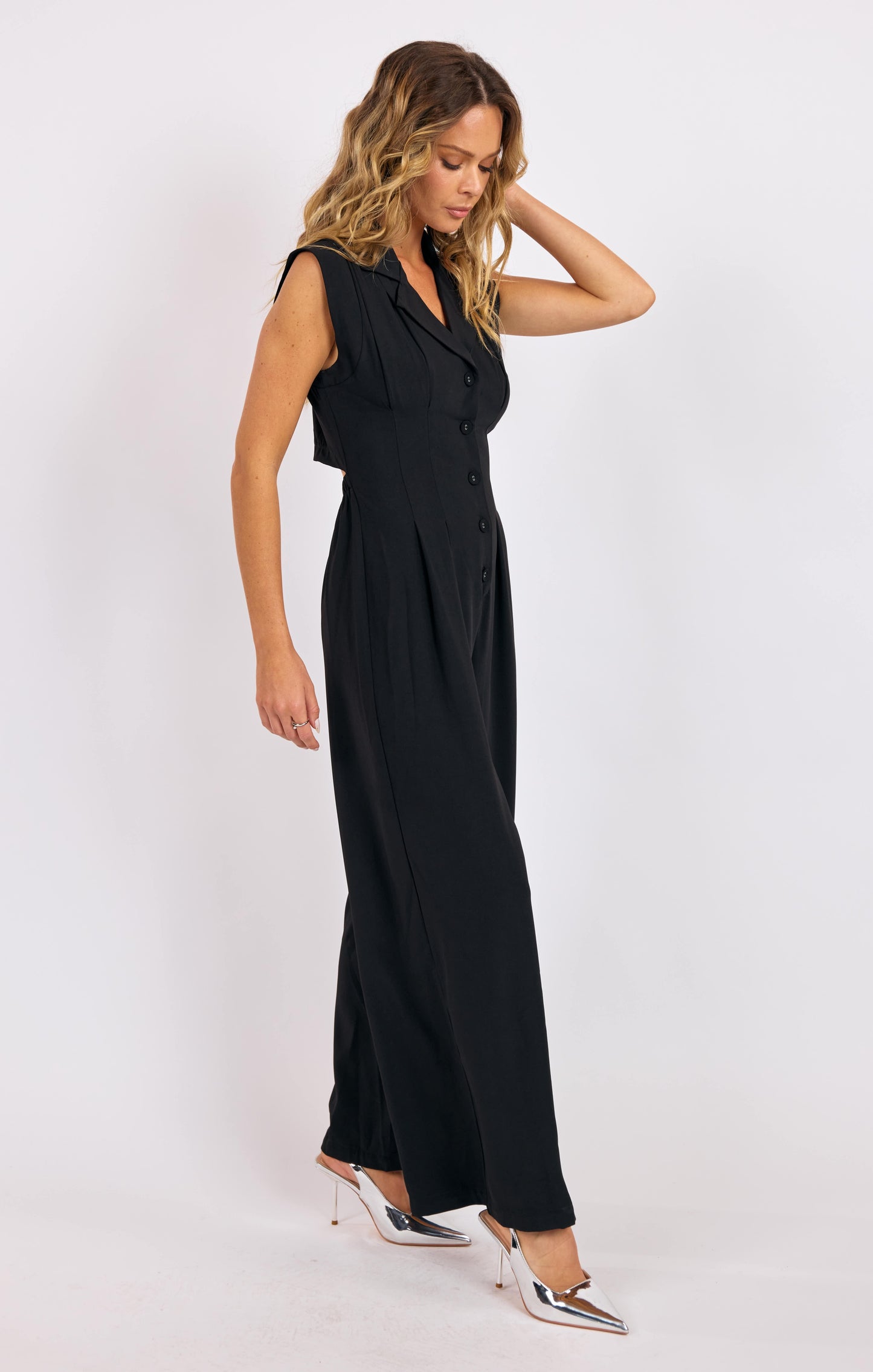 NIGHTCAP SIDE LEG JUMPSUIT
