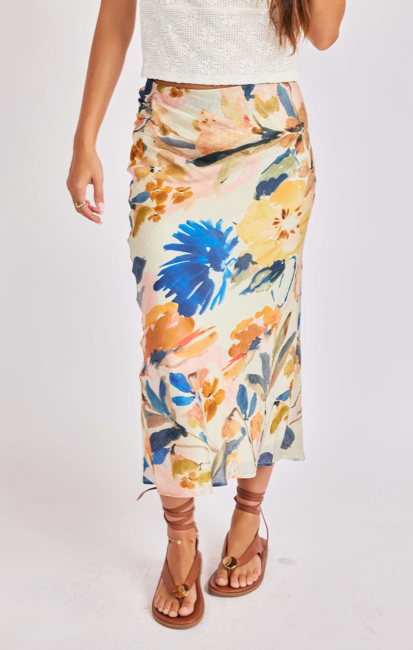 MANGROVE MIDI SKIRT